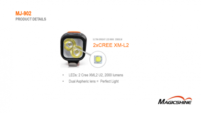 MJ-902-2000 inkl. MJ 910 Rücklicht als Komplettset